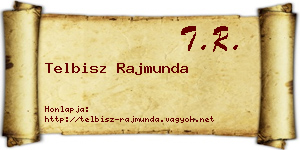 Telbisz Rajmunda névjegykártya